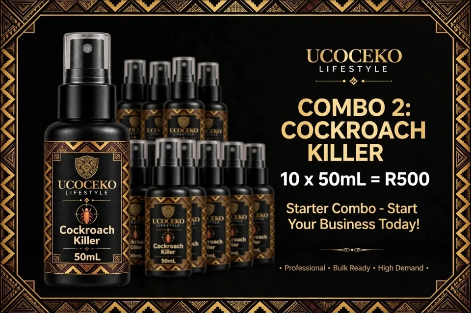 Cockroach Killer combo: 10 × 50 mL for R500